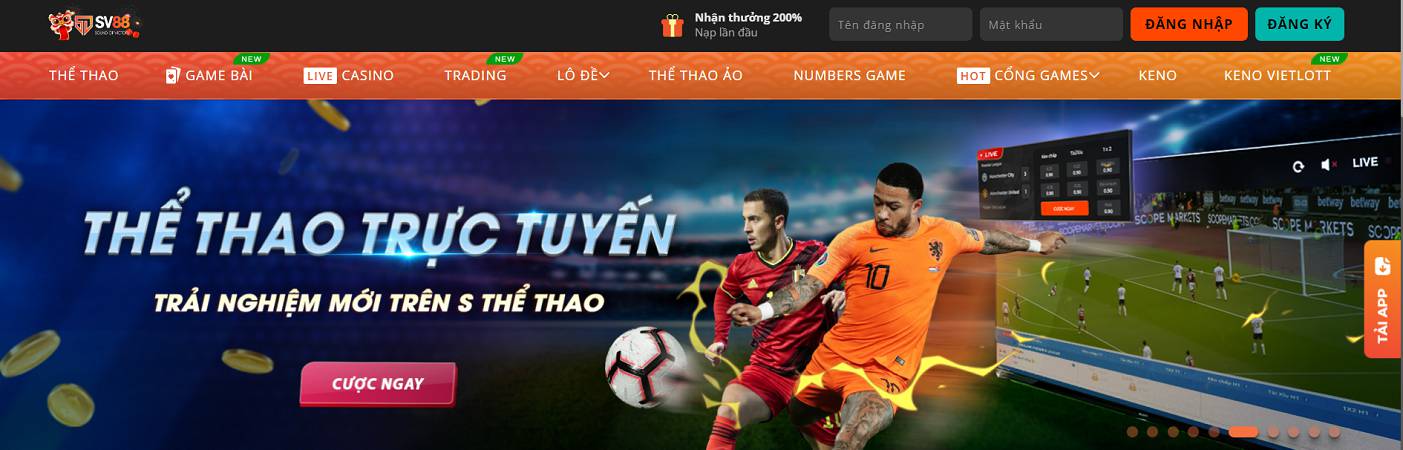 Thông tin quan trọng tóm tắt trên trang web 88Bet Games - 88Bet