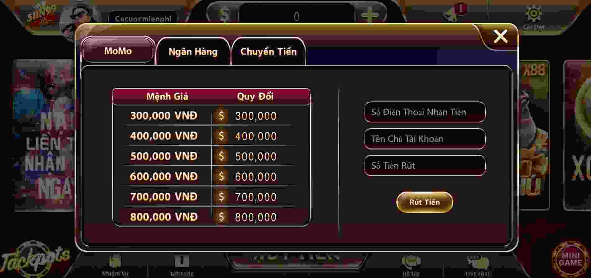 Các tính năng chính của trang web game Kl99 - Kl99